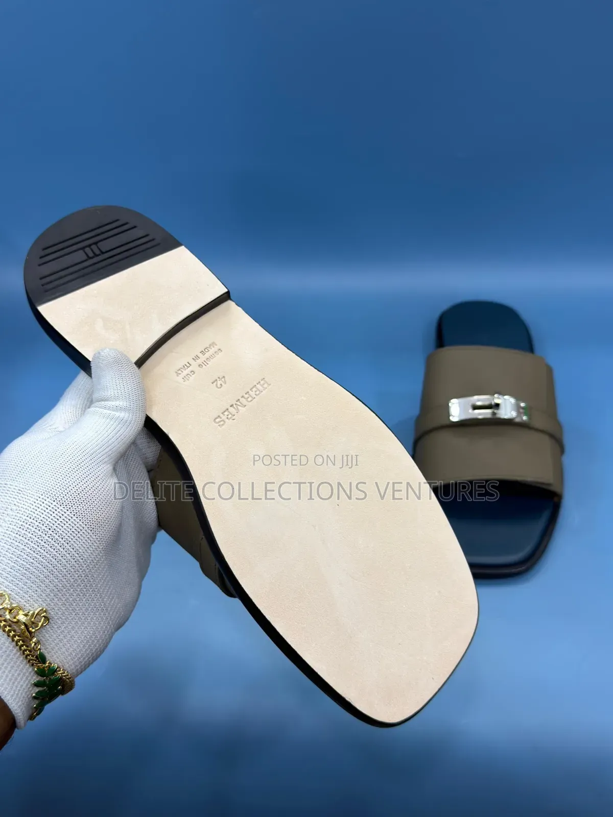 Luxury Update Original Hermes Gabriel Sandal.