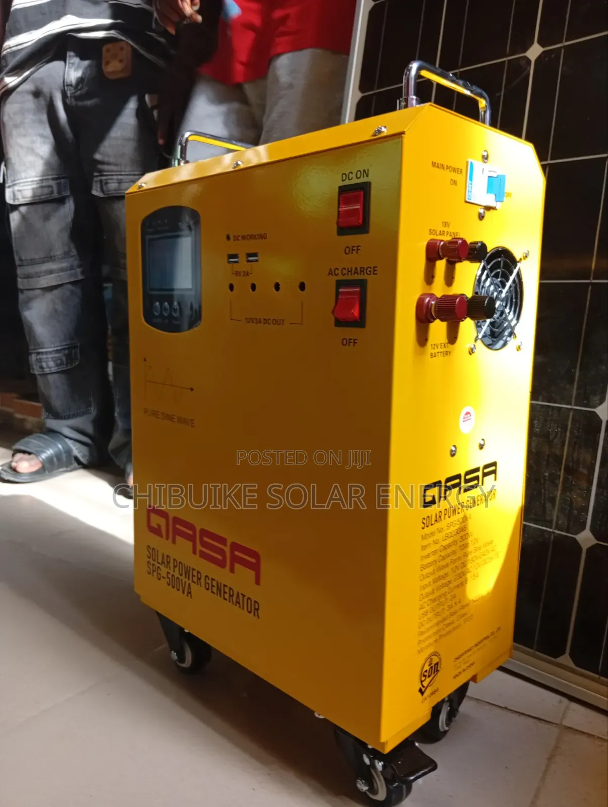 Cquasa Solar Generator 500va