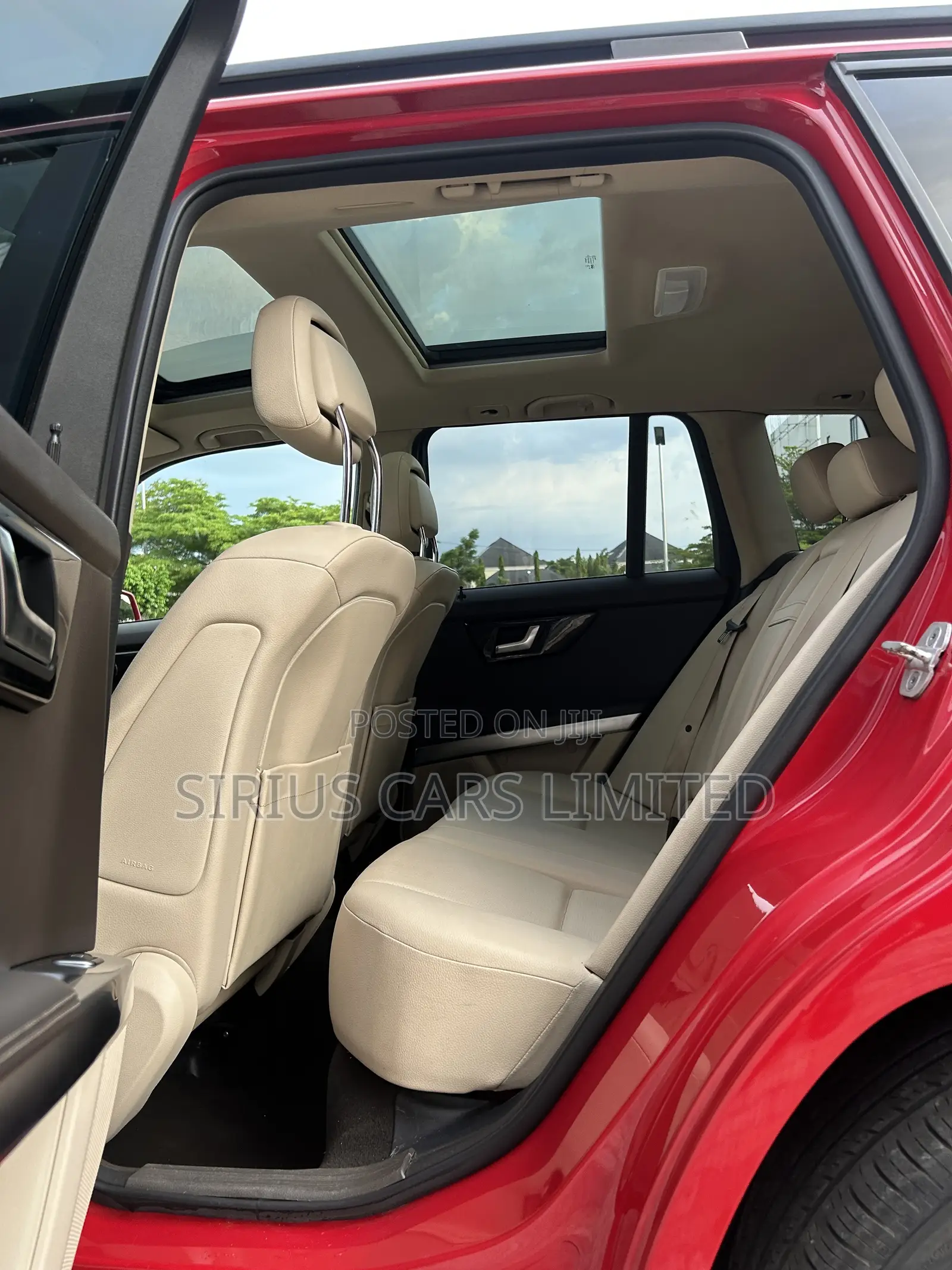 Mercedes-Benz GLK-Class Base GLK 350 4dr AWD 4MATIC (3.5L 6cyl 7A) 2015 Red