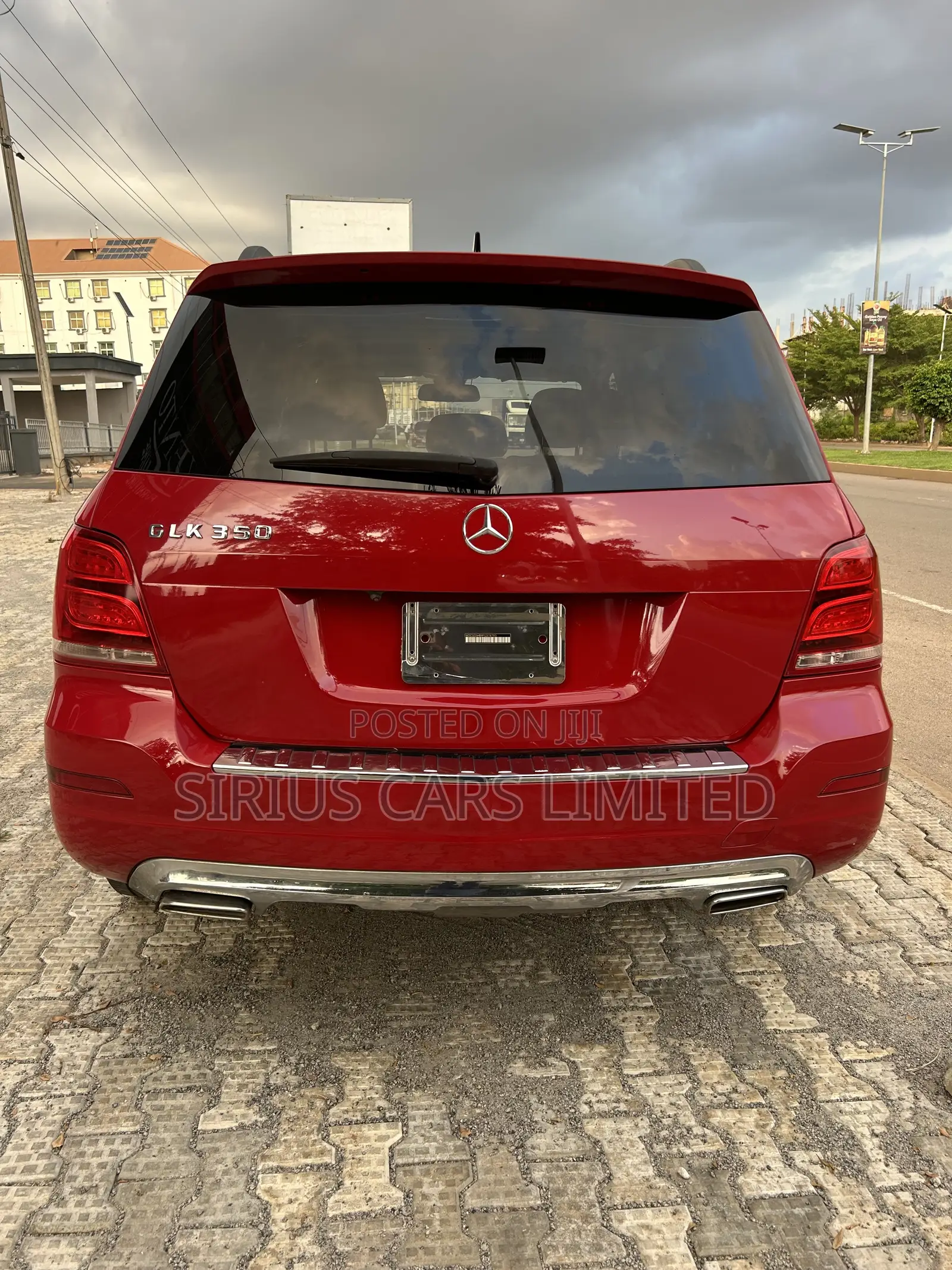 Mercedes-Benz GLK-Class Base GLK 350 4dr AWD 4MATIC (3.5L 6cyl 7A) 2015 Red