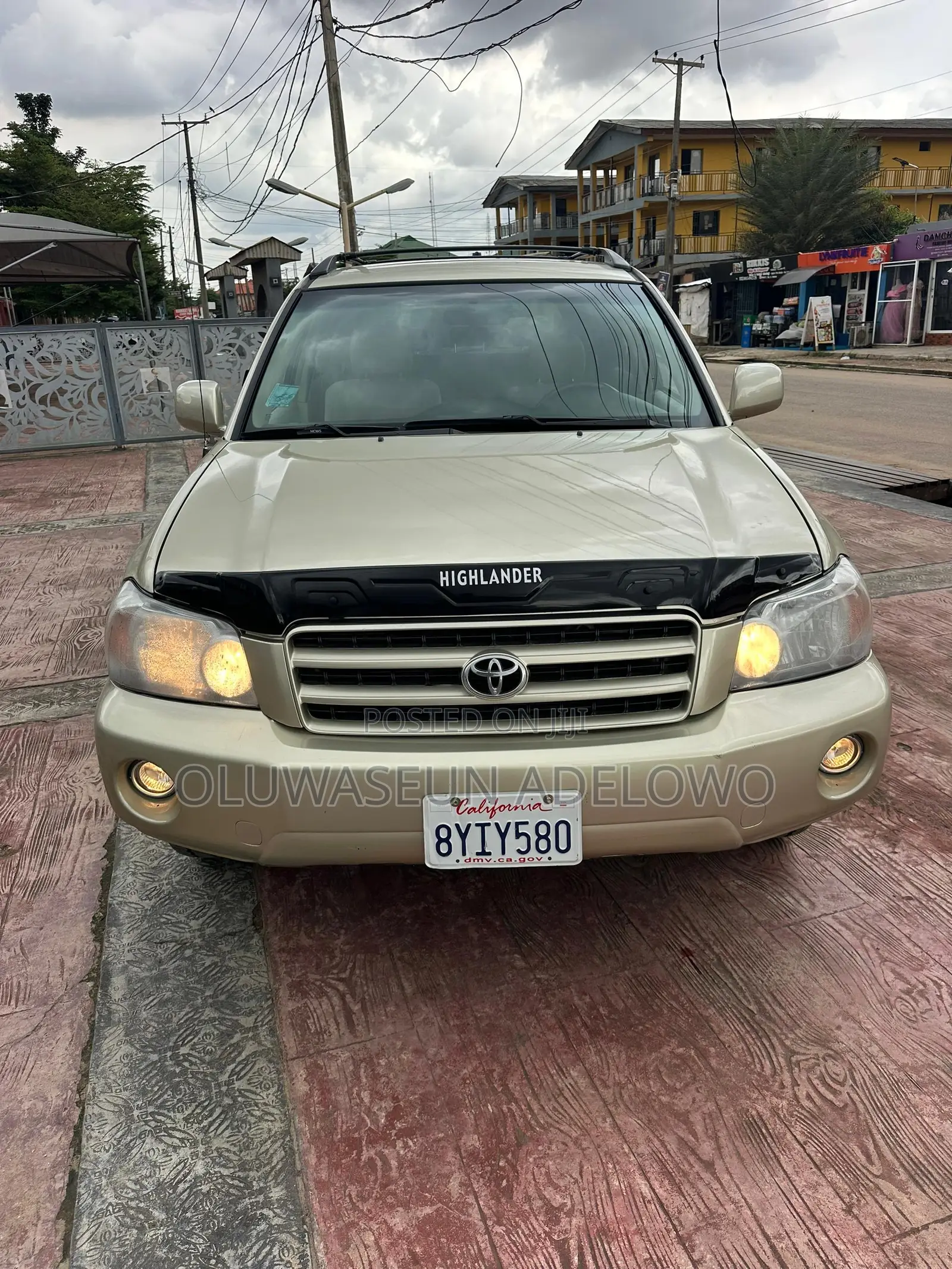 Toyota Highlander Limited V6 FWD 2003 Gold