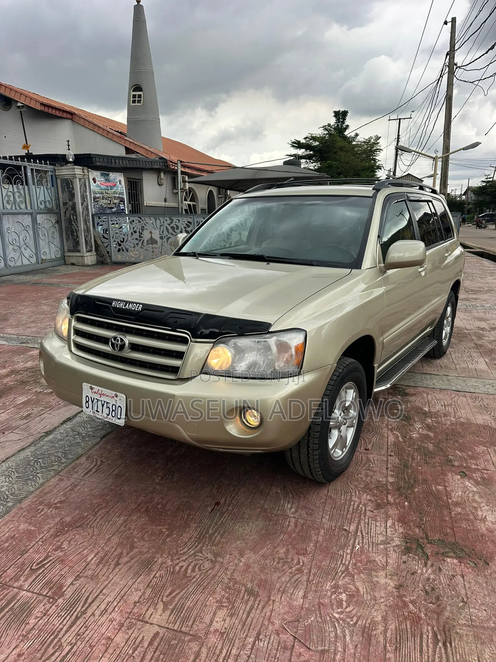 Toyota Highlander Limited V6 FWD 2003 Gold
