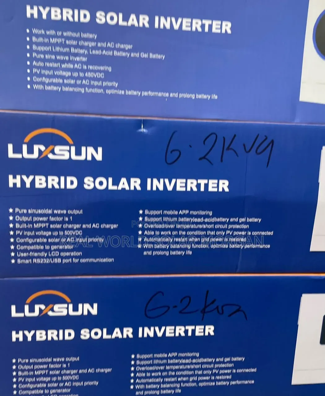 6.2kva Luxsun Hybrid Solar Inverter — Smart Power Beast