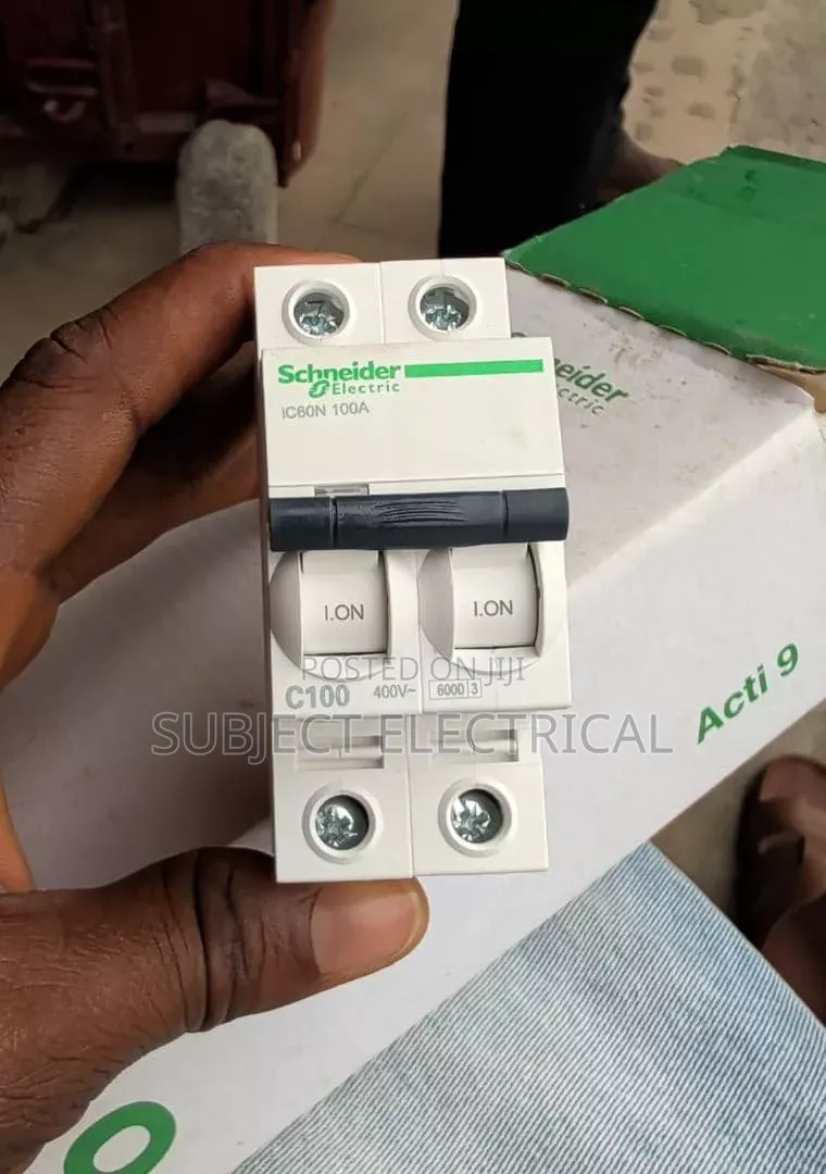 For a Schneider Electric 100a 2-Pole McB,