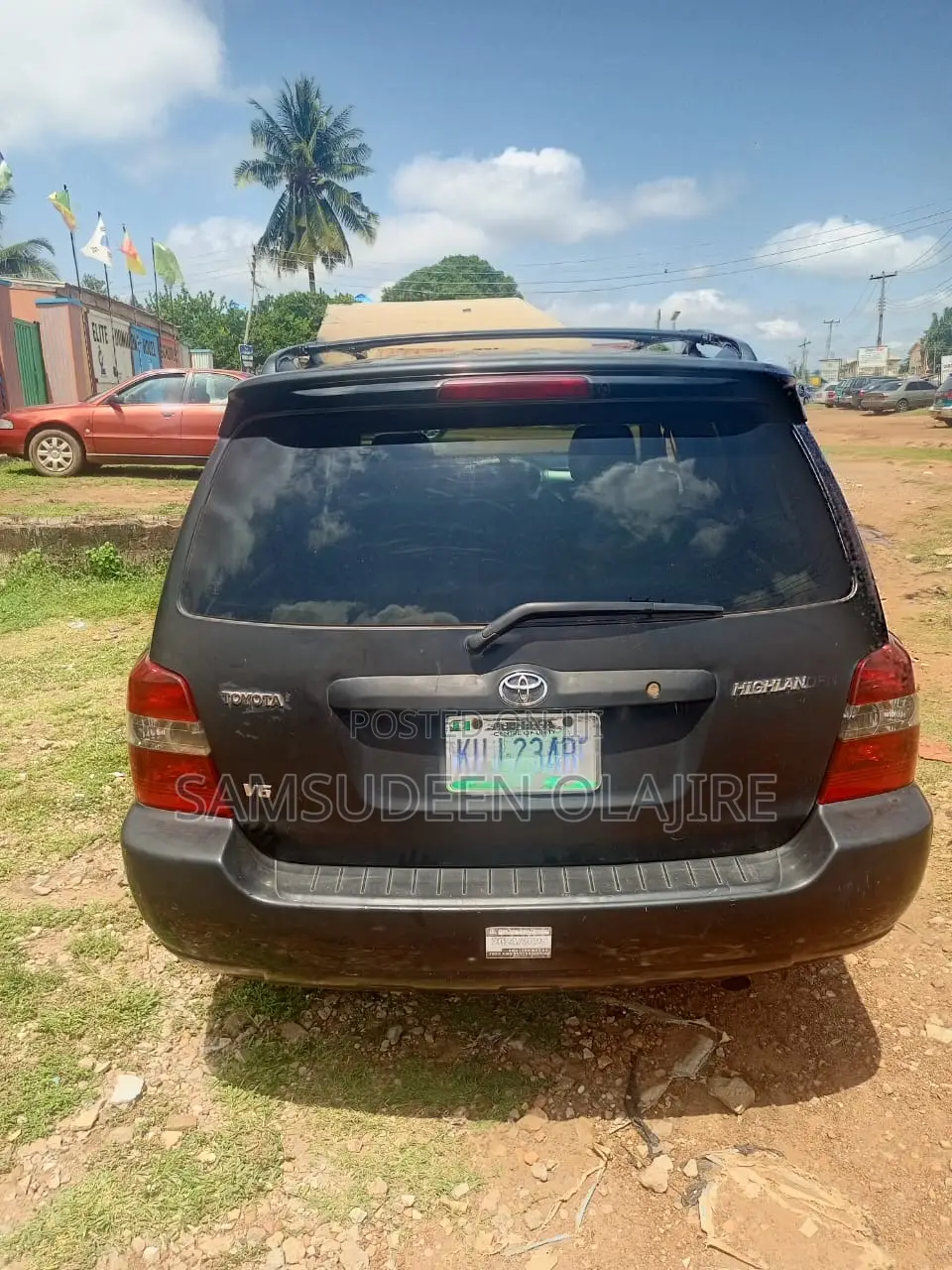 Toyota Highlander Limited V6 2005 Black