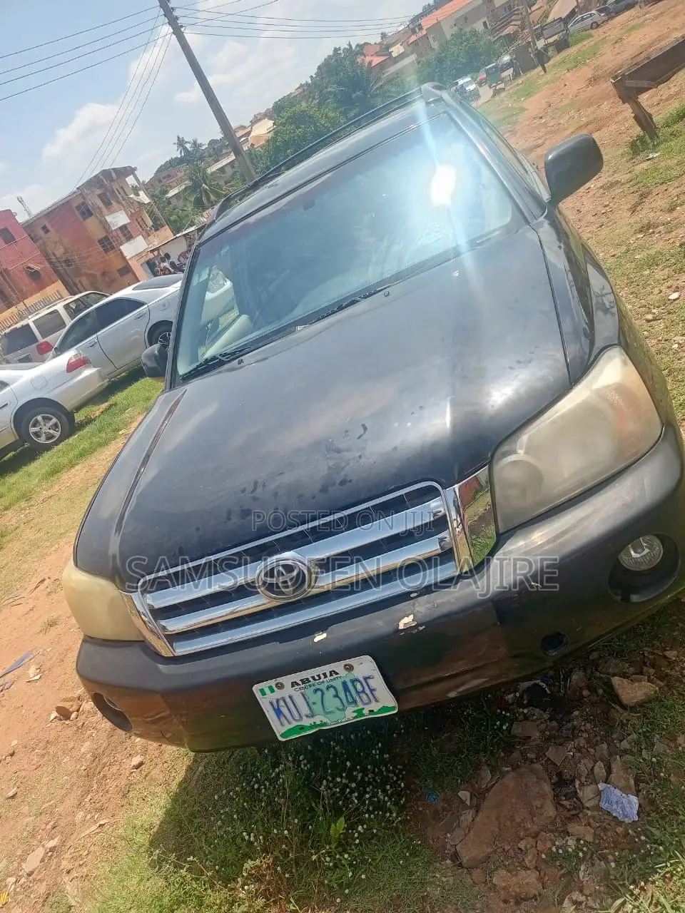 Toyota Highlander Limited V6 2005 Black