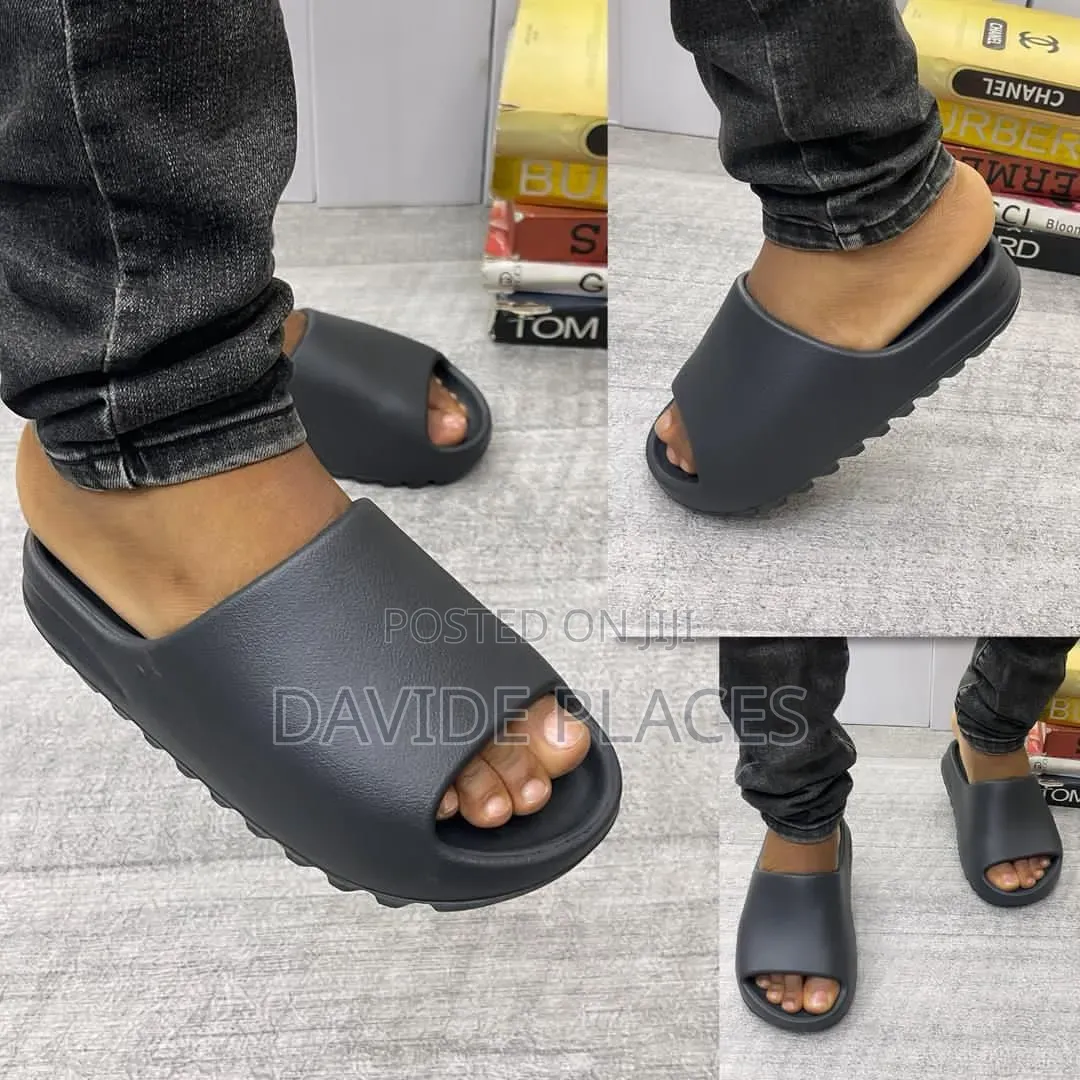 Quality Original Adidas Yeezy 350 Unisex Slide Black