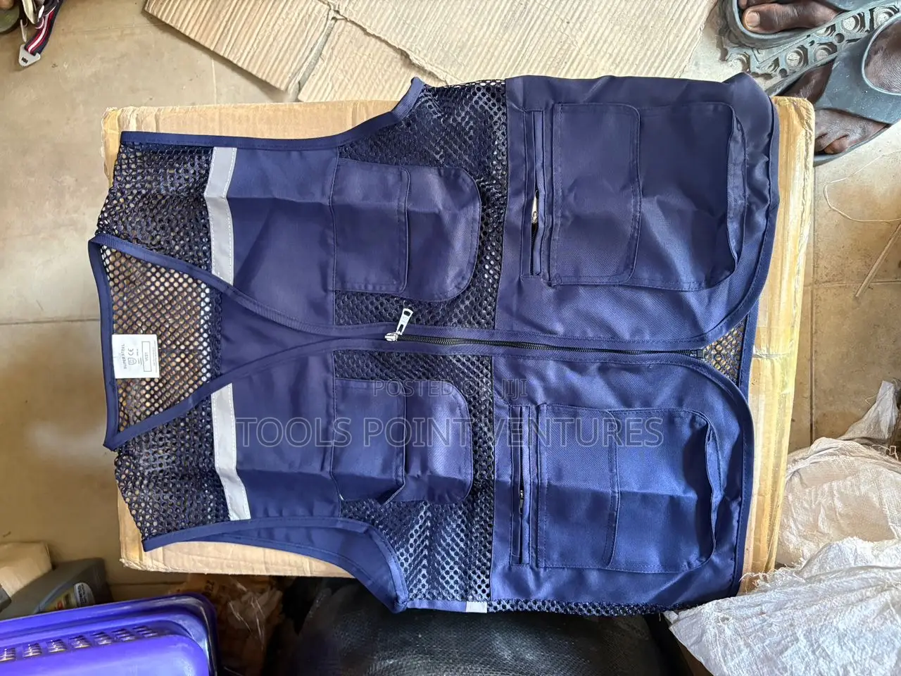 Multipurpose Safety Vest/Jacket (Mesh Type)