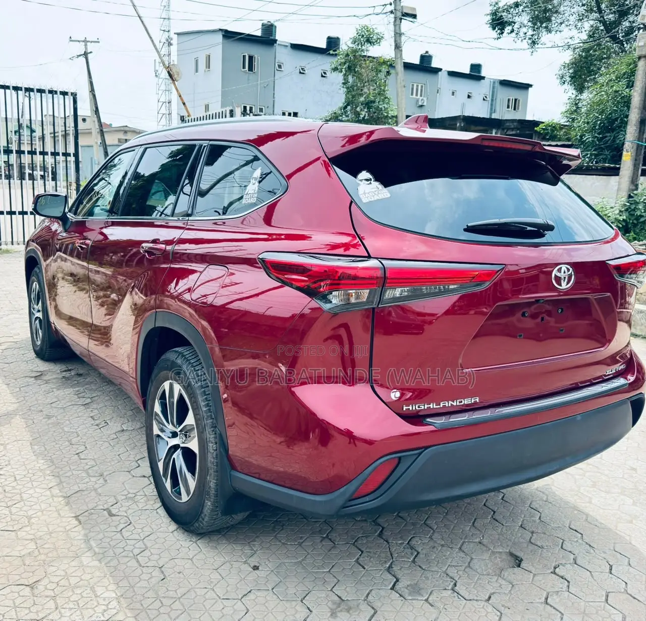 Toyota Highlander XLE 2021 Red