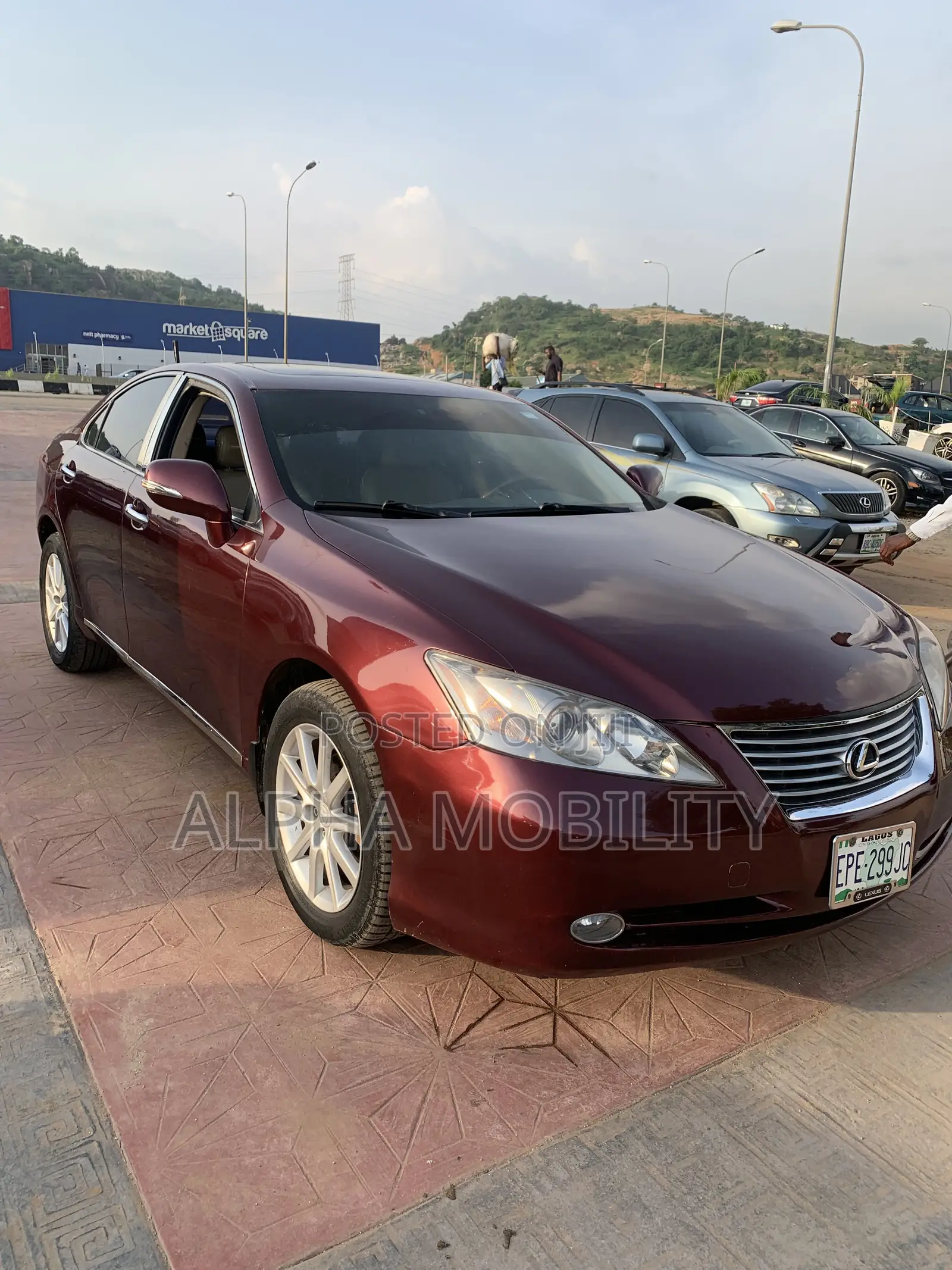 Lexus ES 350 2009 Maroon