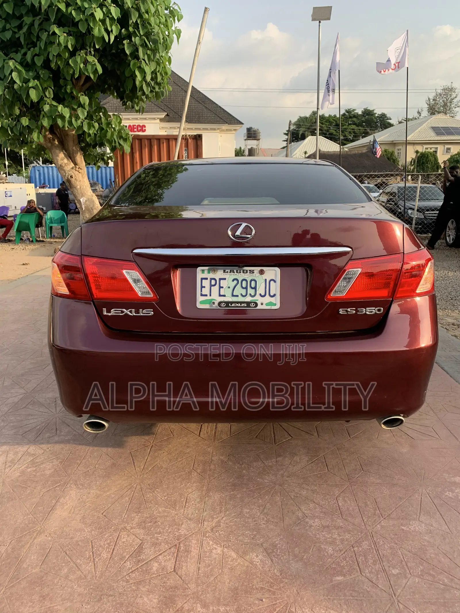 Lexus ES 350 2009 Maroon