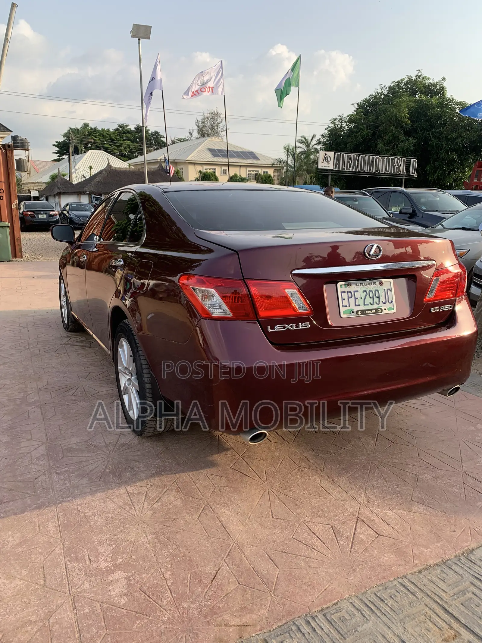 Lexus ES 350 2009 Maroon