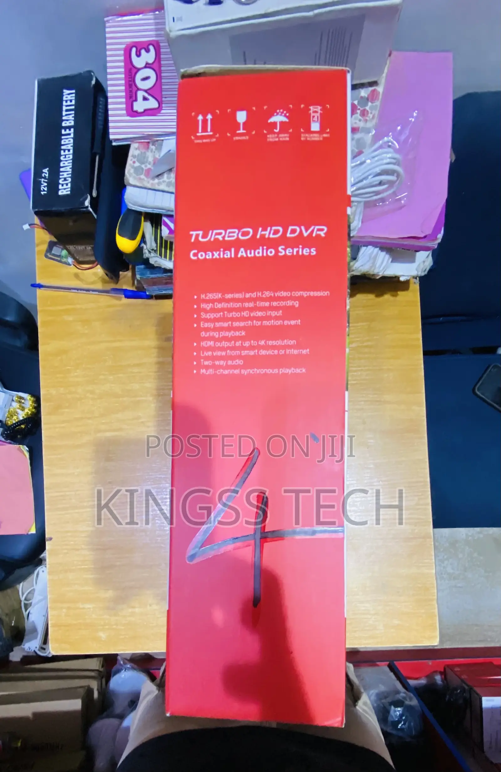 Turbo Hd Digital Video Recorder (Dvr) 4 Channels
