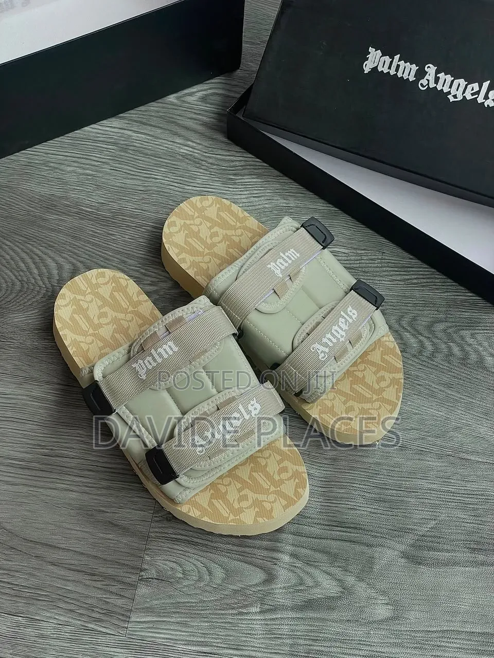 Quality Original Palm Angels Unisex Slide Multicolour