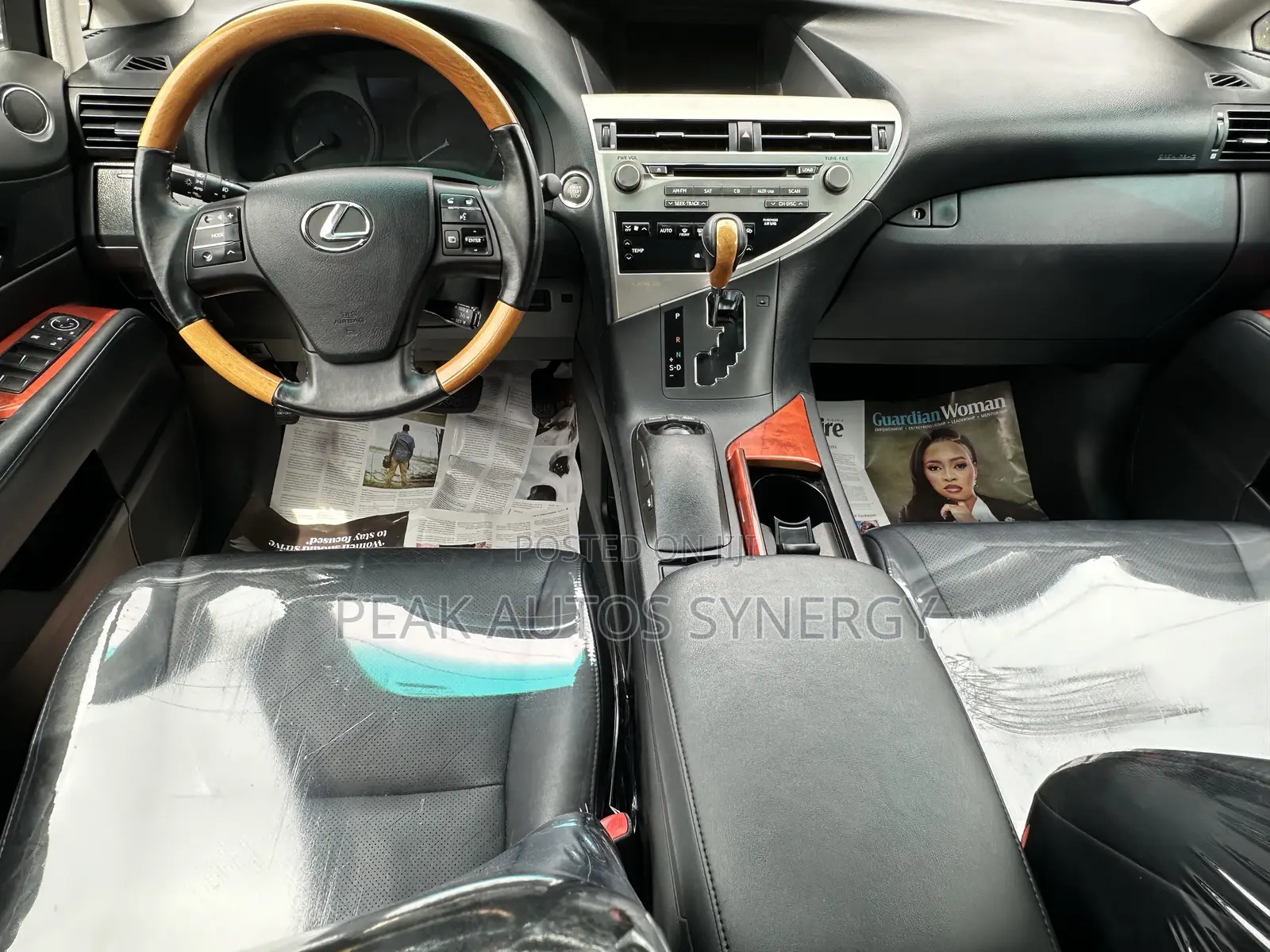 Lexus RX 350 AWD 2012 Black