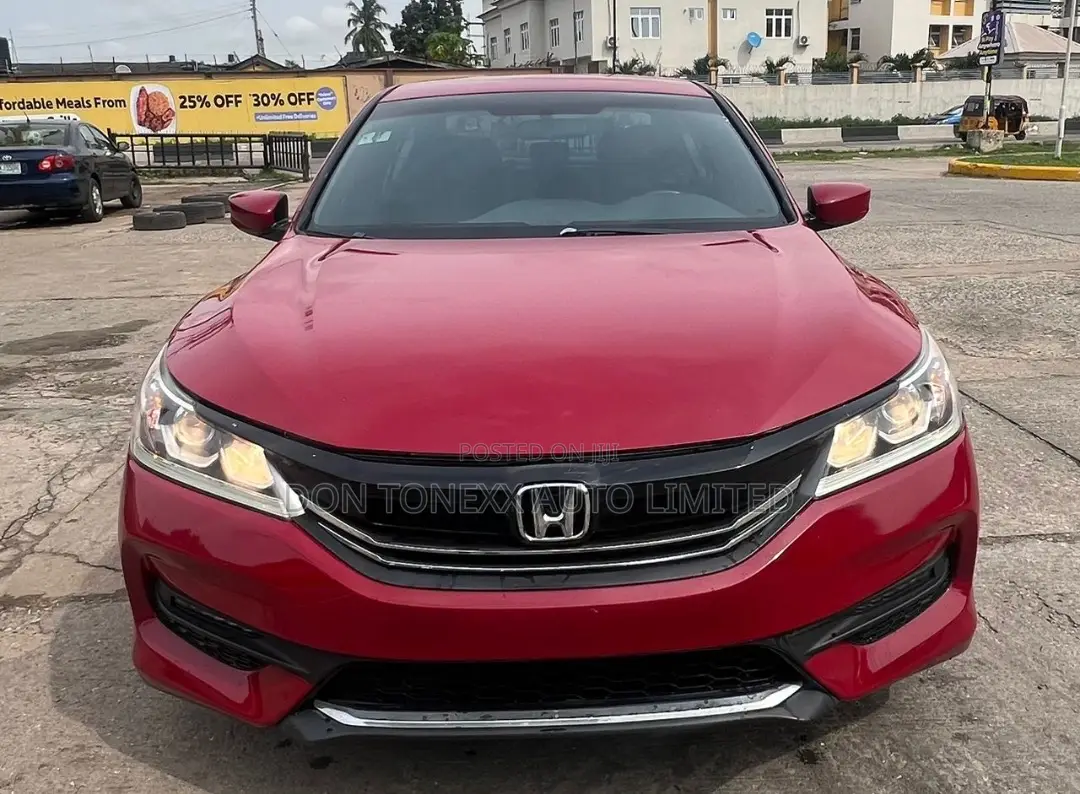Honda Accord Sport SE 4dr Sedan FWD (2.4L 4cyl 2A) 2017 Red