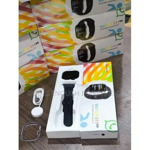 Generic Microwear Watch S11 Pro (Swimable Smart Watch Dynamic Full Hd)