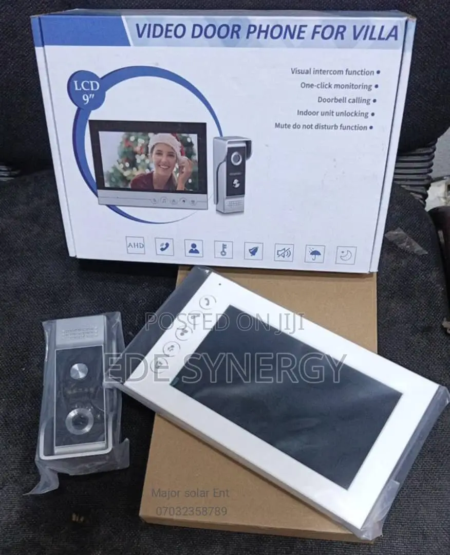 Wired Video Door Bell - Residential Commercial Compatible