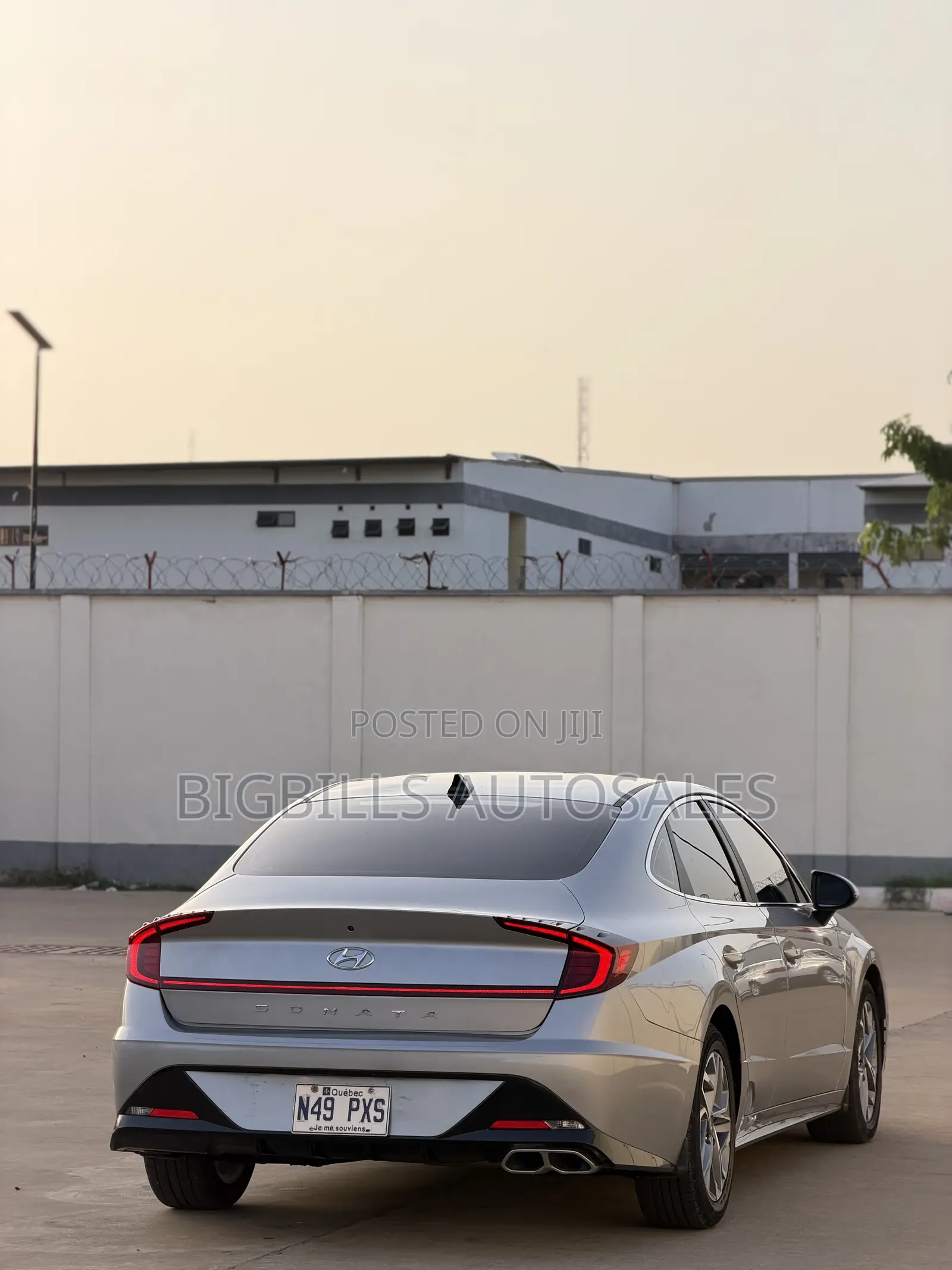 Hyundai Sonata Limited 2020 Gray