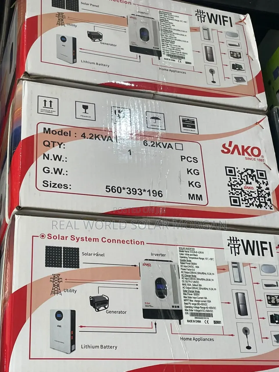4.2kva Sako Hybrid Solar Inverter — Smart Power, Zero Stress