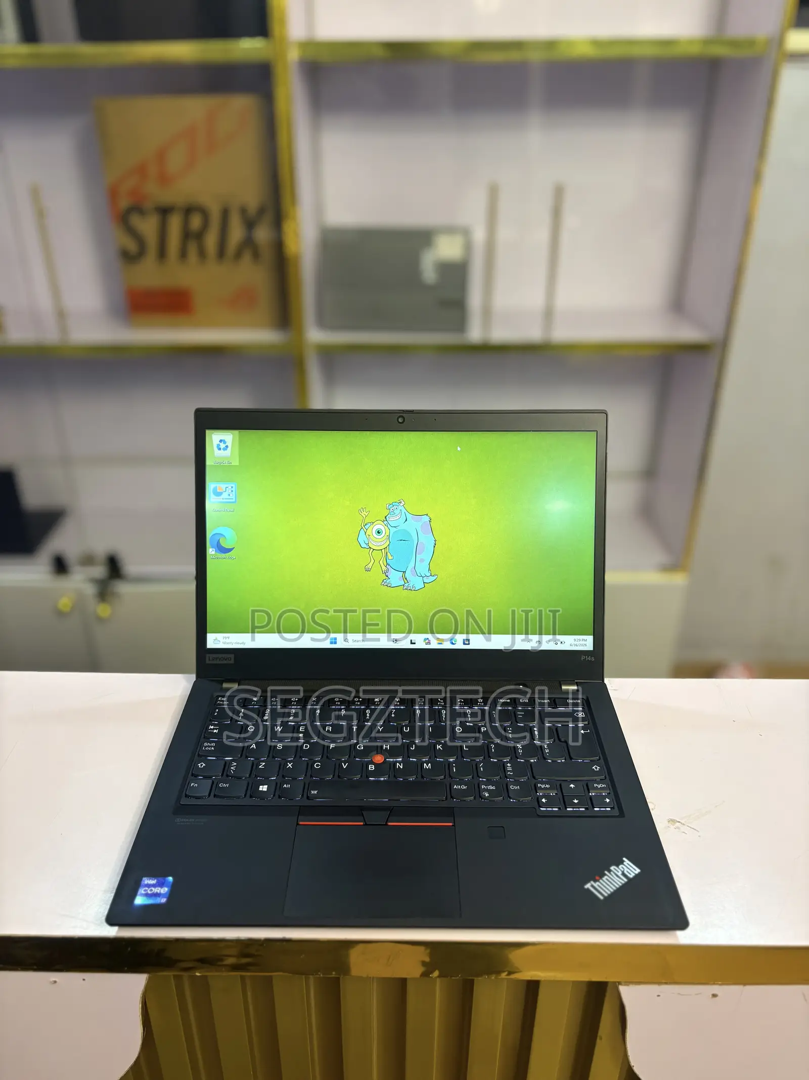 Laptop Lenovo ThinkPad P14s 16GB Intel Core i7 SSD 256GB