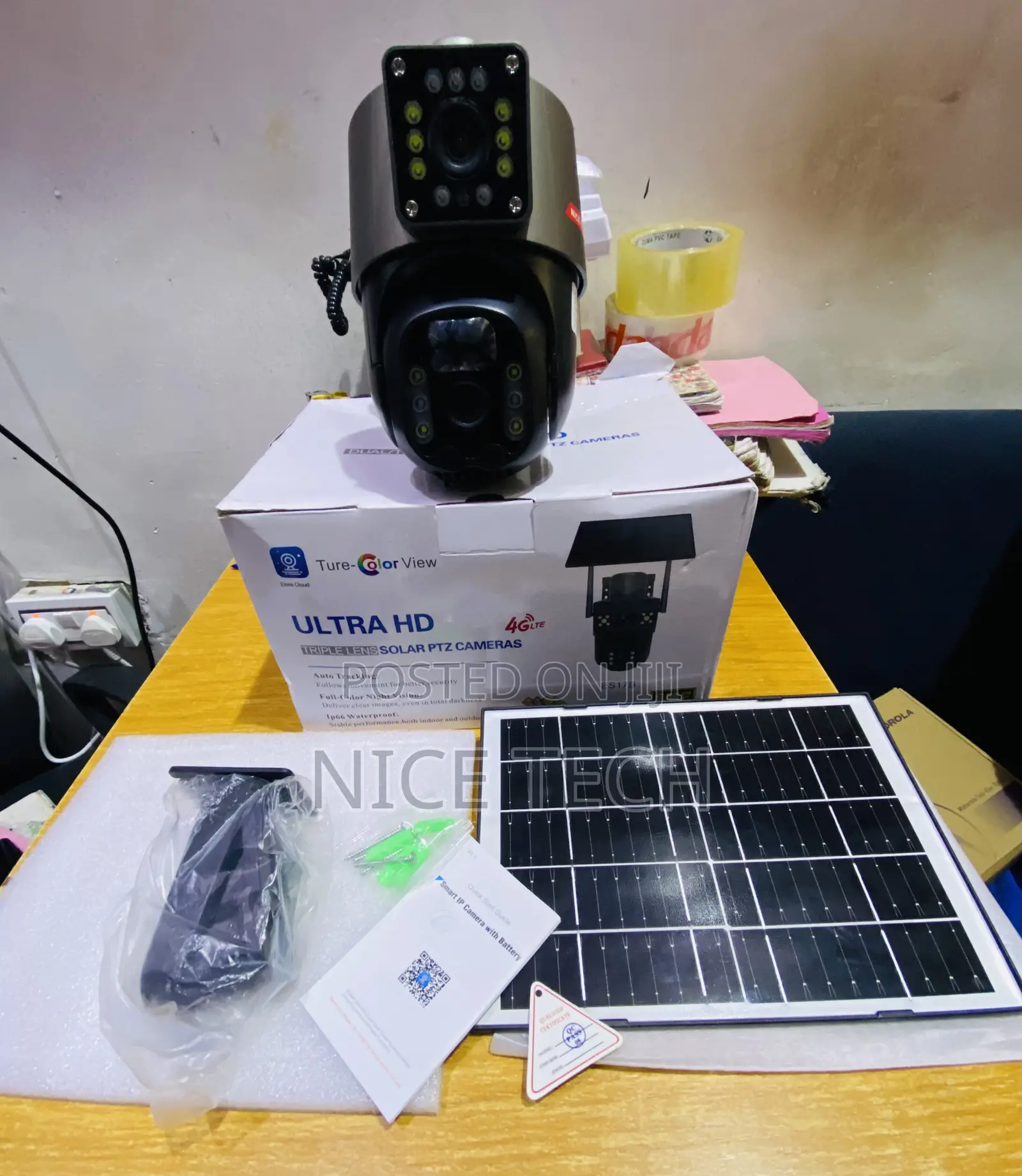 Es16 Essecloud Dual Lens Solar Camera