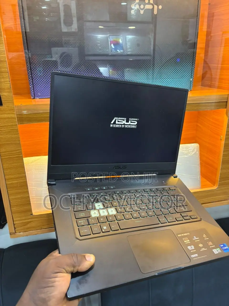 Laptop Asus TUF Dash F15 16GB Intel Core i7 SSD 512GB
