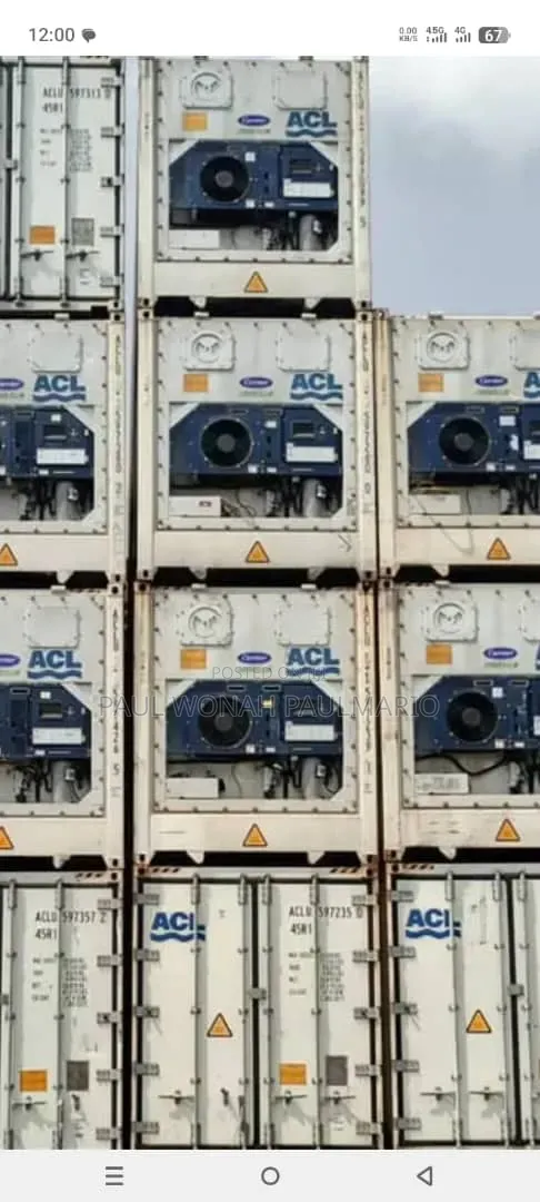 Sells of Reefer Container