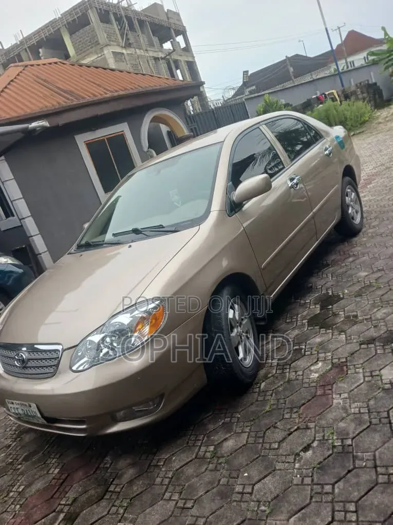 Toyota Corolla 2006 Gold