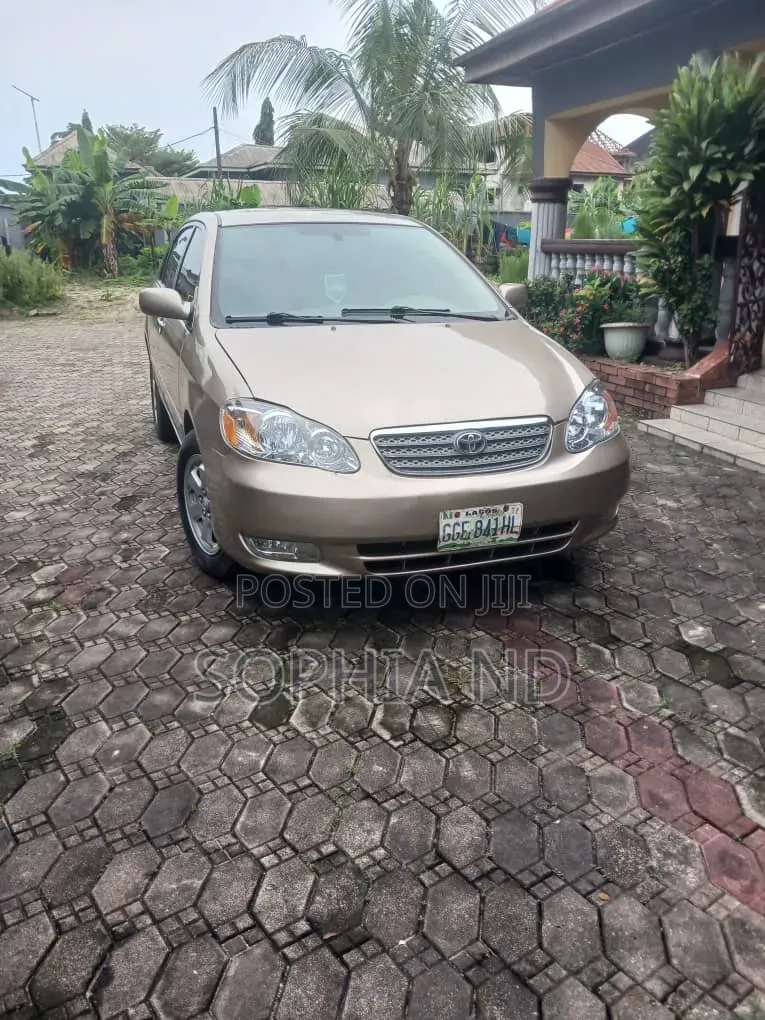 Toyota Corolla 2006 Gold