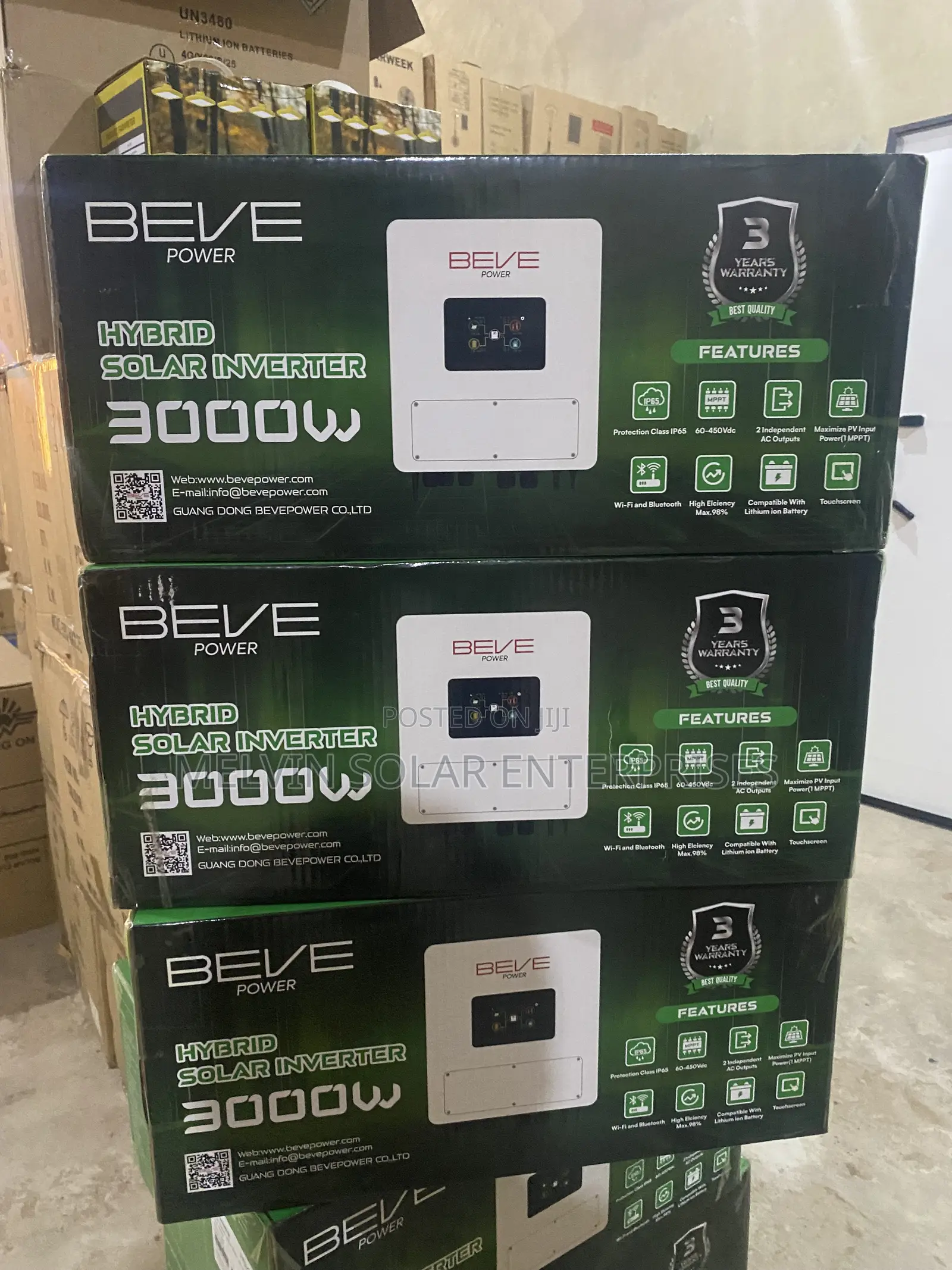 3kva 24v Beve Solar Hybrid Inverter Available Now in Store Dm
