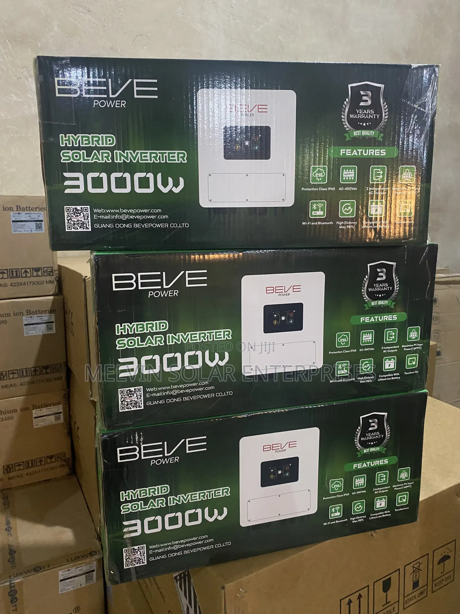 3kva 24v Beve Solar Hybrid Inverter Available Now in Store Dm