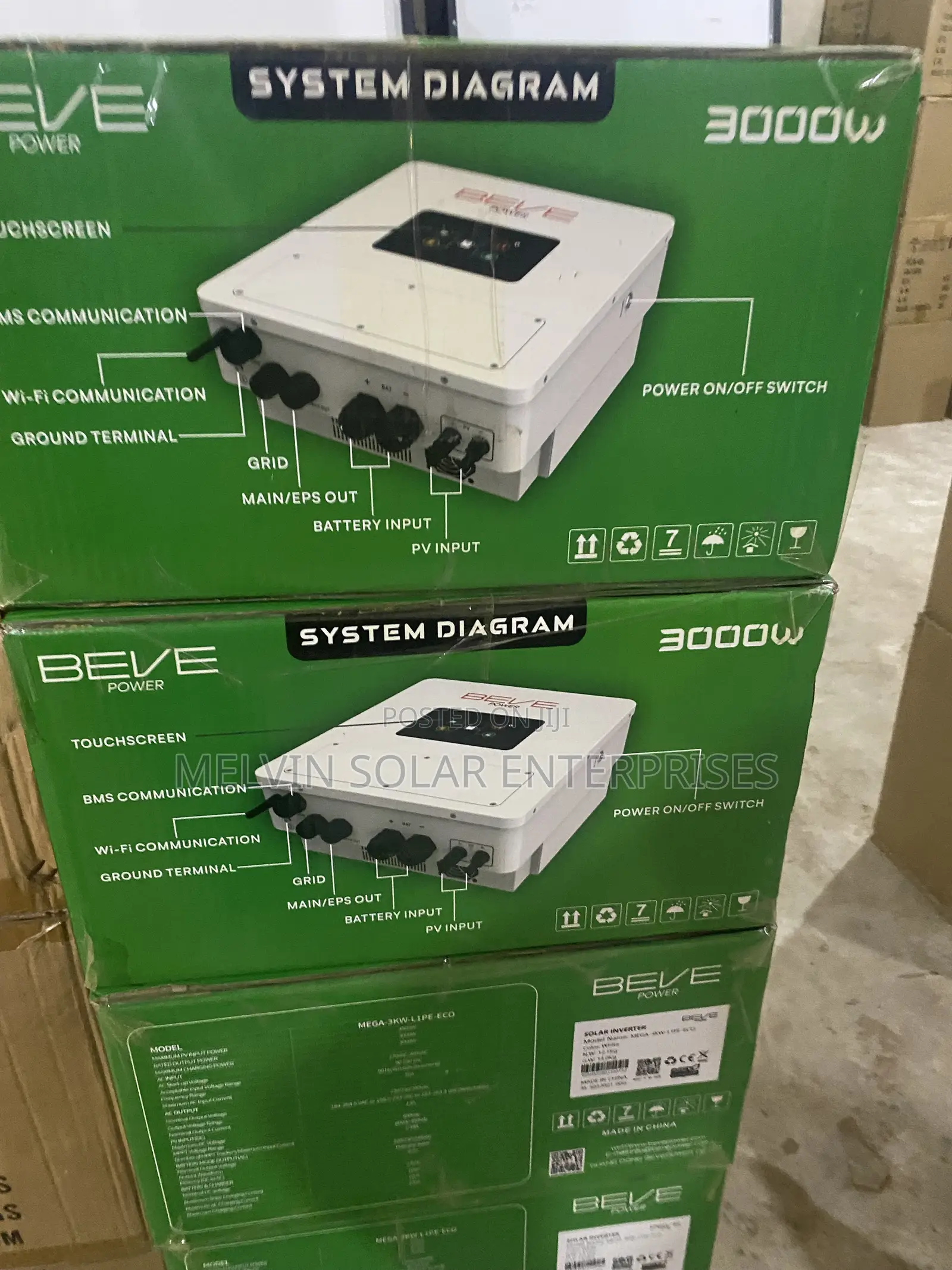 3kva 24v Beve Solar Hybrid Inverter Available Now in Store Dm