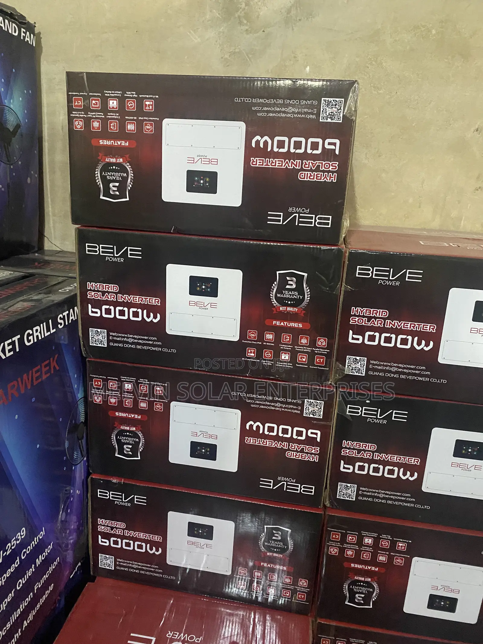 6kva 48v Beve Power Solar Hybrid Inverter Available Now in Store Dm