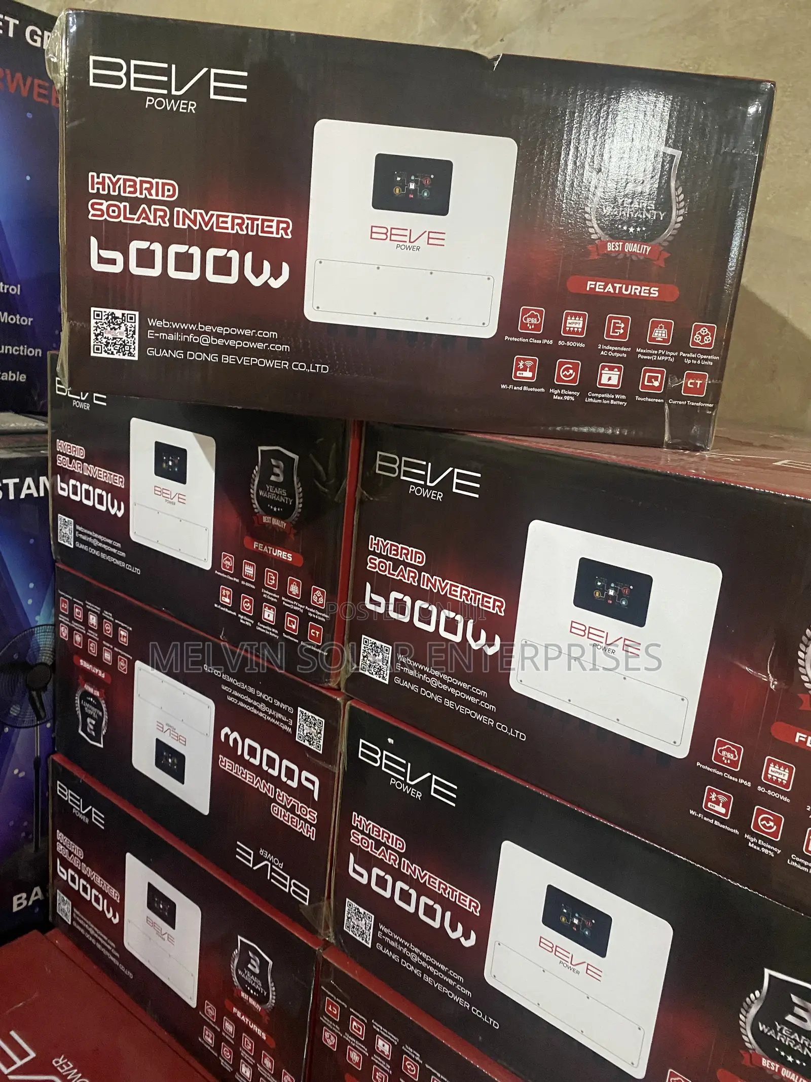 6kva 48v Hybrid Solar Pure Sine Wave Inverter Available in Store