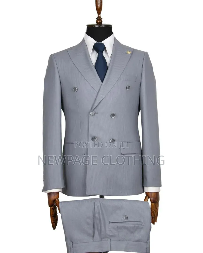 Classic Turkish Double Breasted Suits + Complimentary Tie or Socks