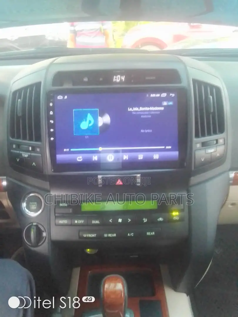 Toyota Land Cruiser 2008-2015 Half Screen Navigation Android