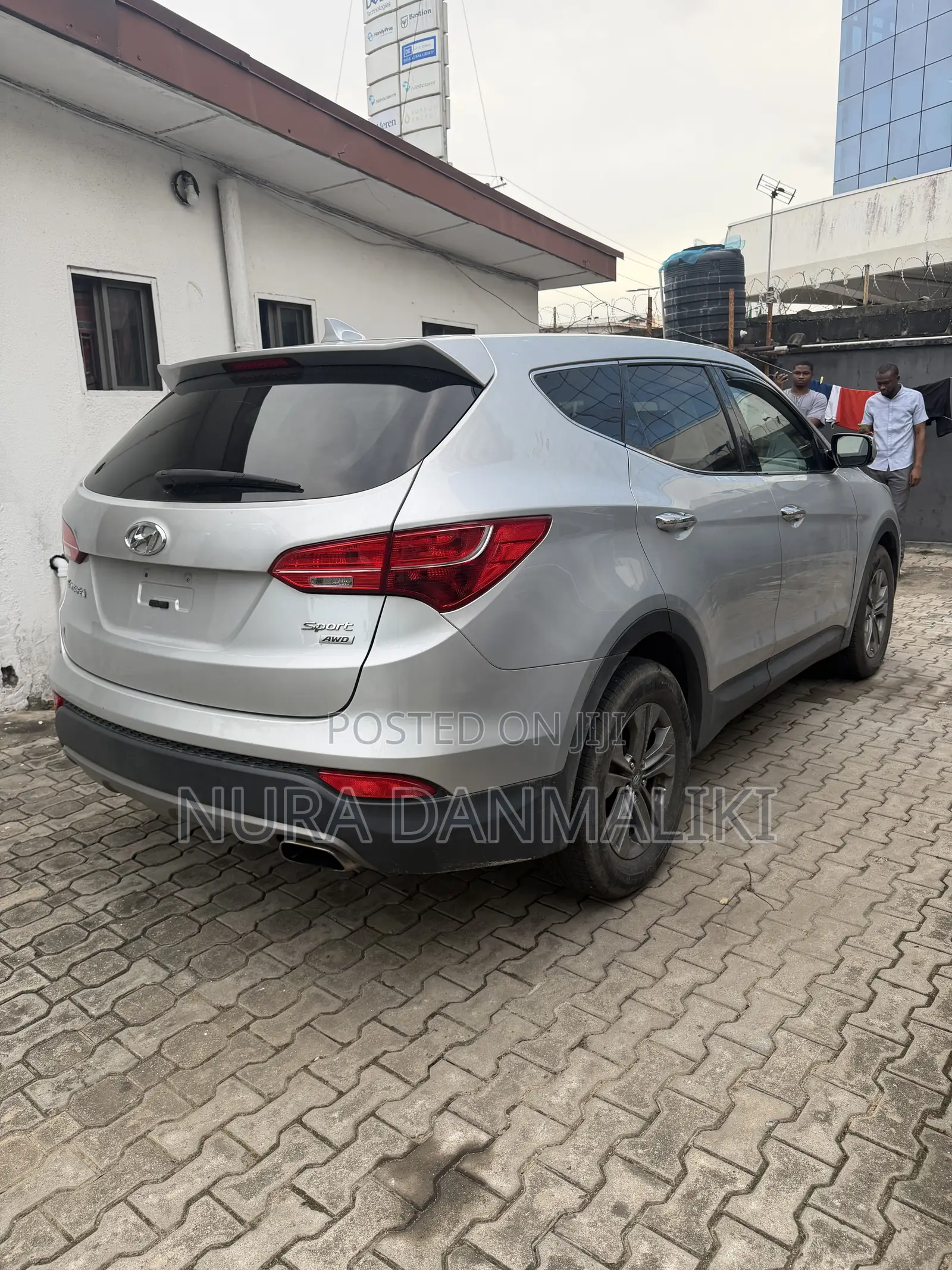 Hyundai Santa Fe SE AWD 2016 Silver