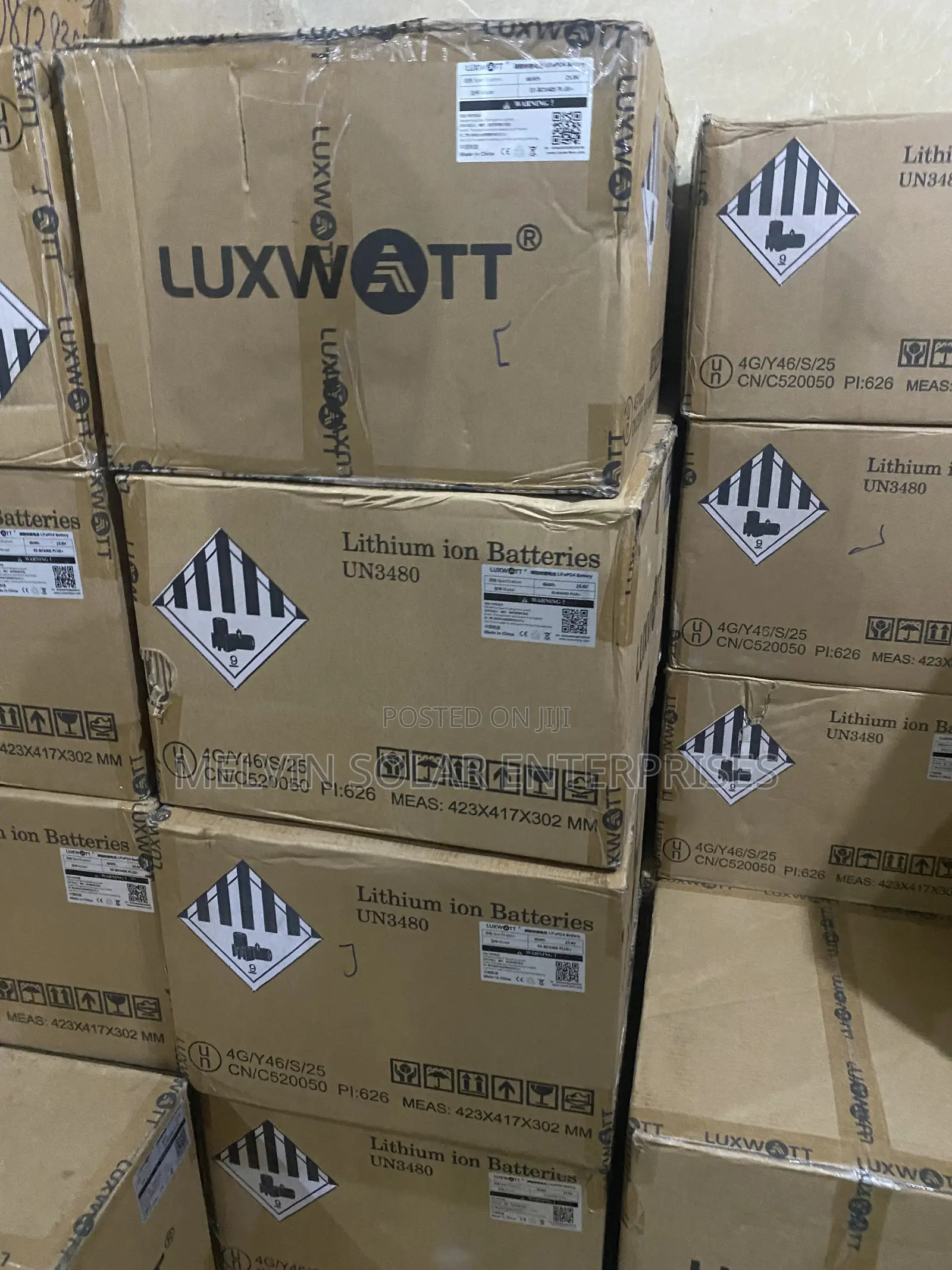 6kw 24v Luxwatt Solar Lithium Ion Phosphate Batteries Available