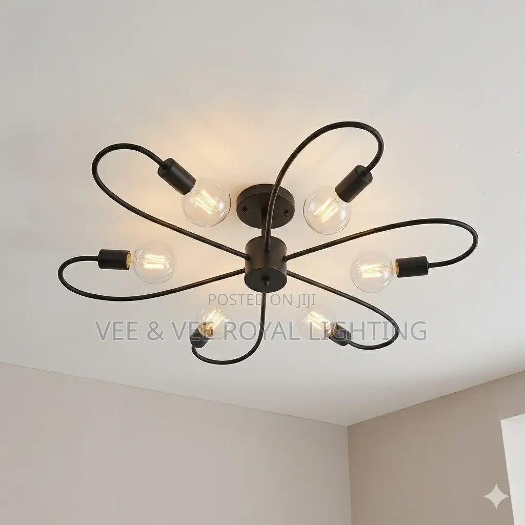 Cosmic Ribbon Multi-Arm Lamp - For Bedroom, Living Room, Dining, Hotel
