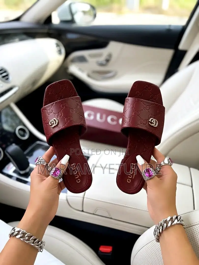 Fashion Gucci Luxury Slippers