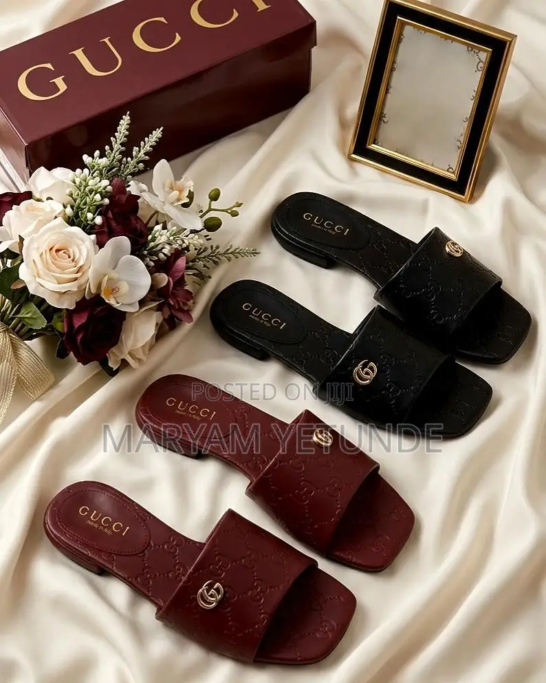 Fashion Gucci Luxury Slippers