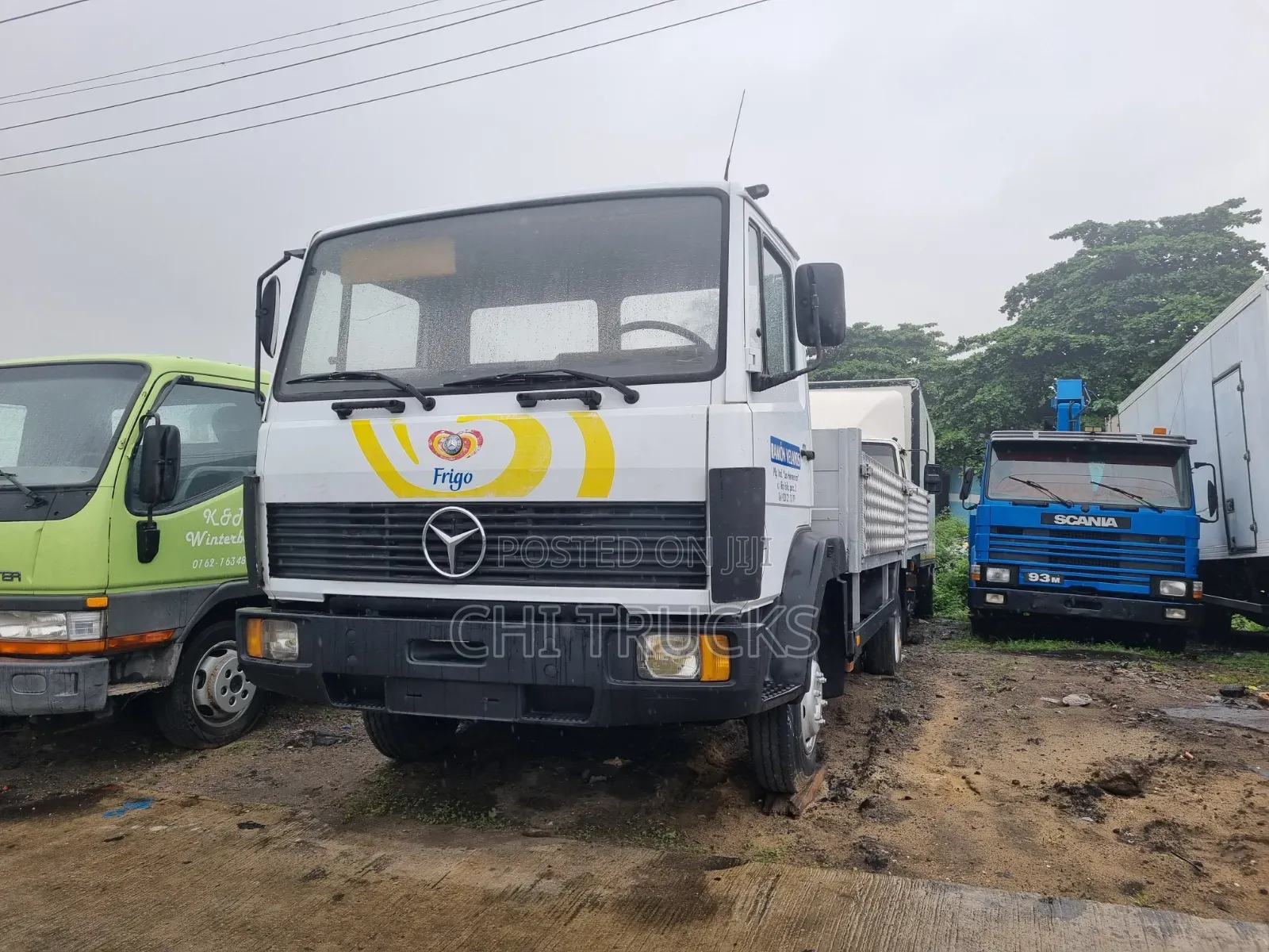 Mercedes Benz 814 Pickup Truck 2005 White