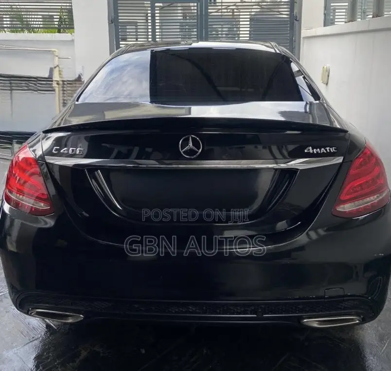 Mercedes-Benz C400 4Matic AWD Sedan (3.0L V6 7A) 2015 Black