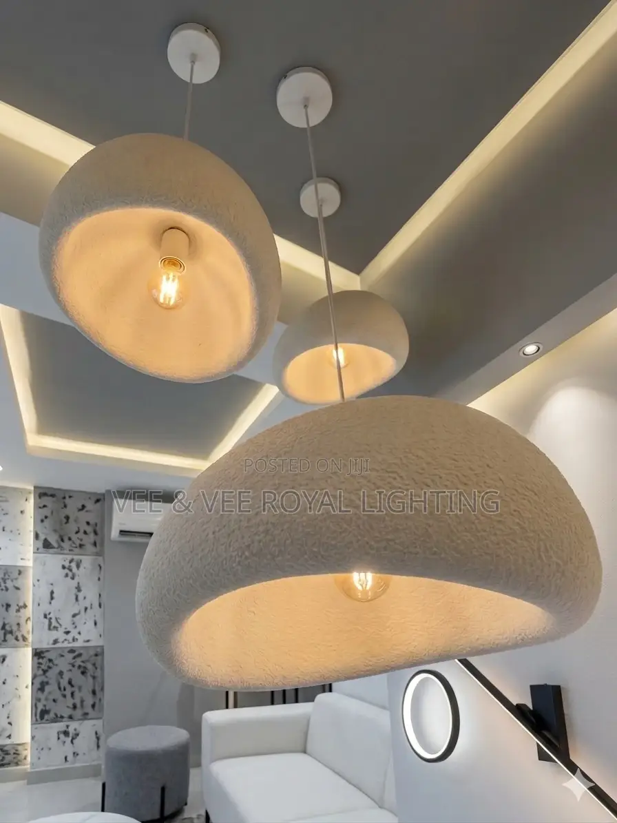 Modern Wabi Sabi Pendant Light - For Dining, Sitting Room, Kitchen