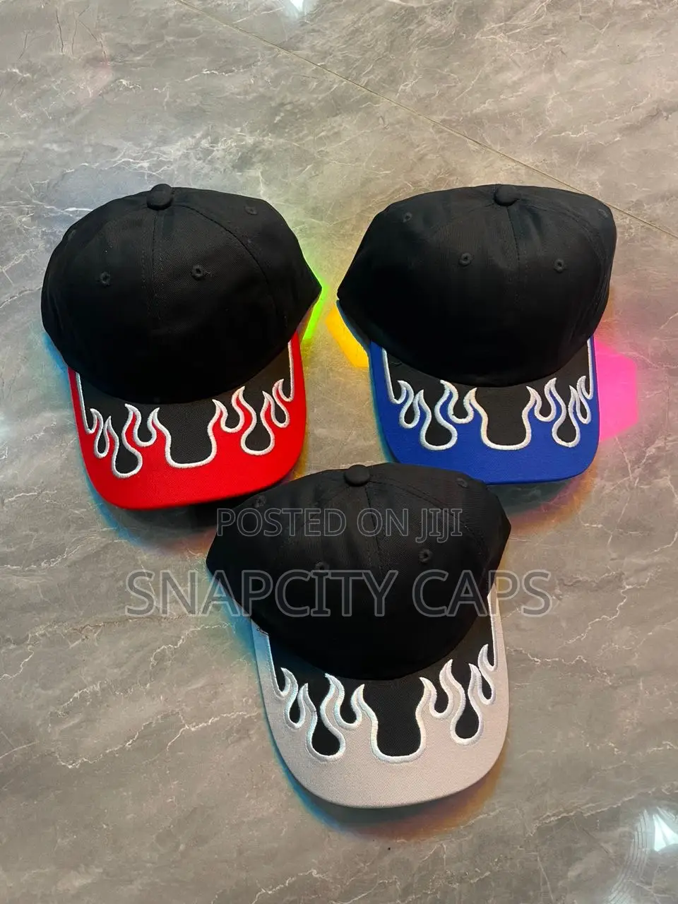 Y2k Blaze Design Baseball Cap