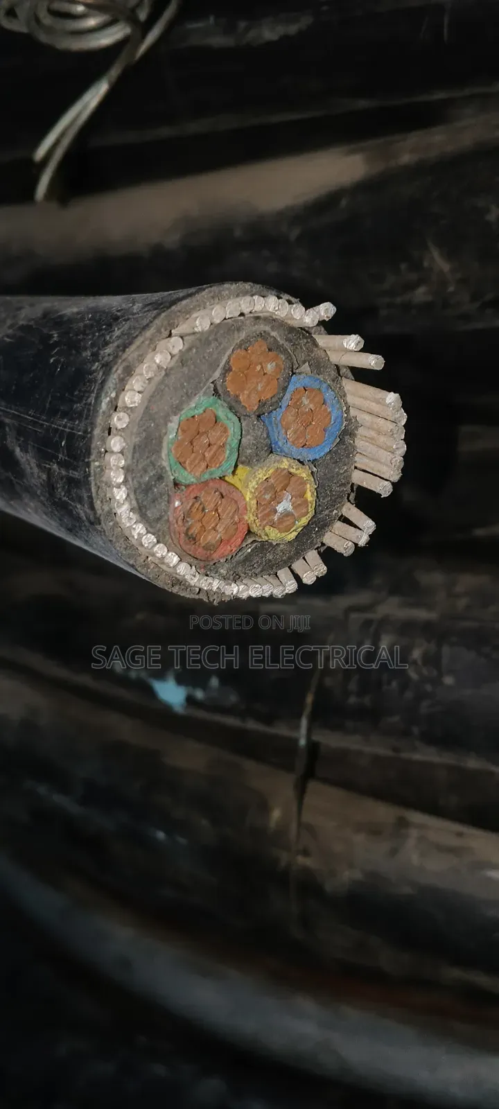 25mm 5core PVC Swa PVC Armoured Cable