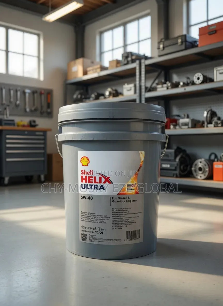 Shell Helix Ultra 5w-40 Fully Synthetic Motor Oil (20ltr/Pail)