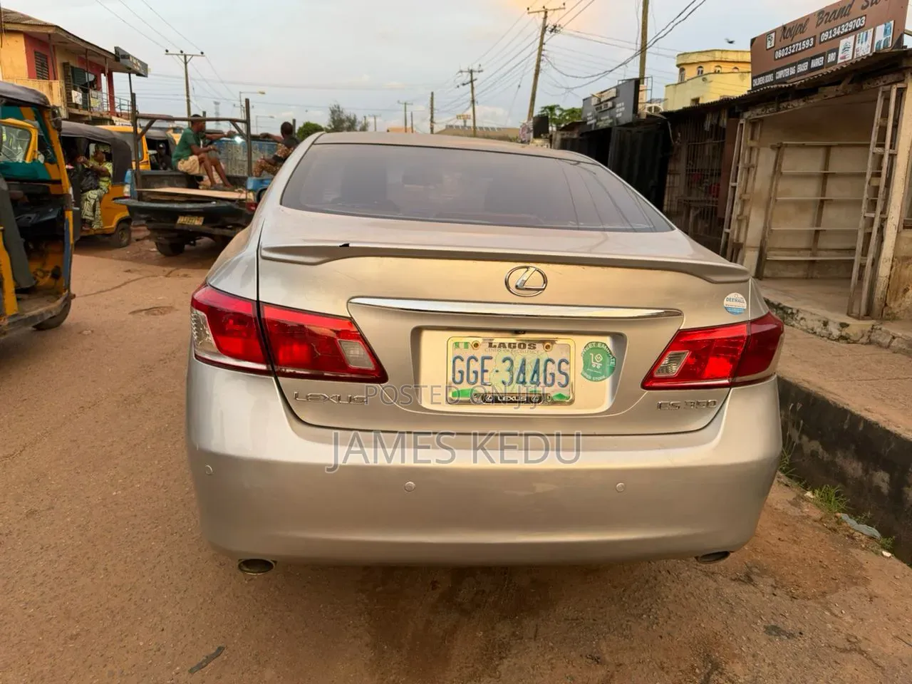 Lexus ES 350 2009 Gold