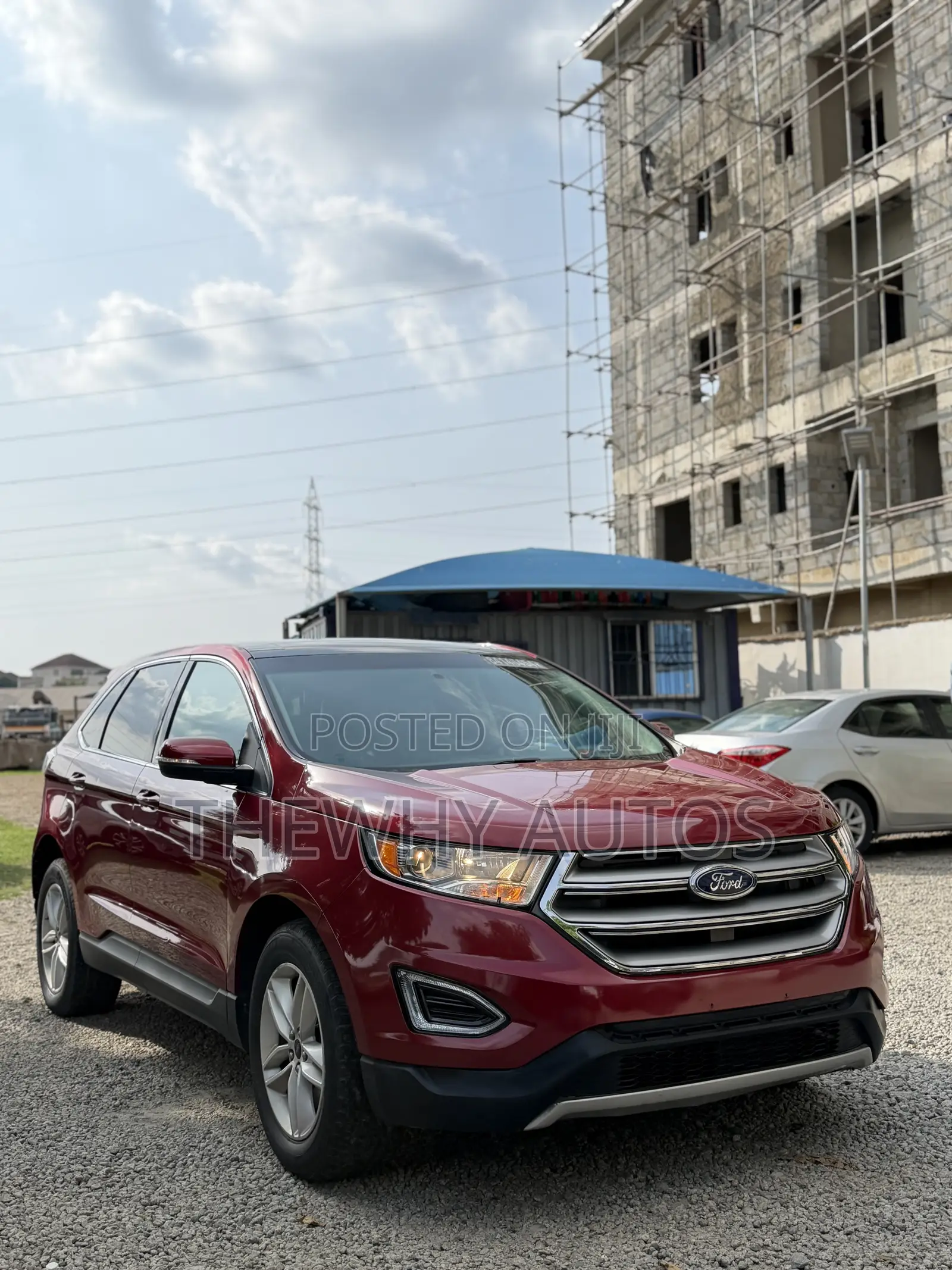 Ford Edge SEL FWD 2018 Burgundy